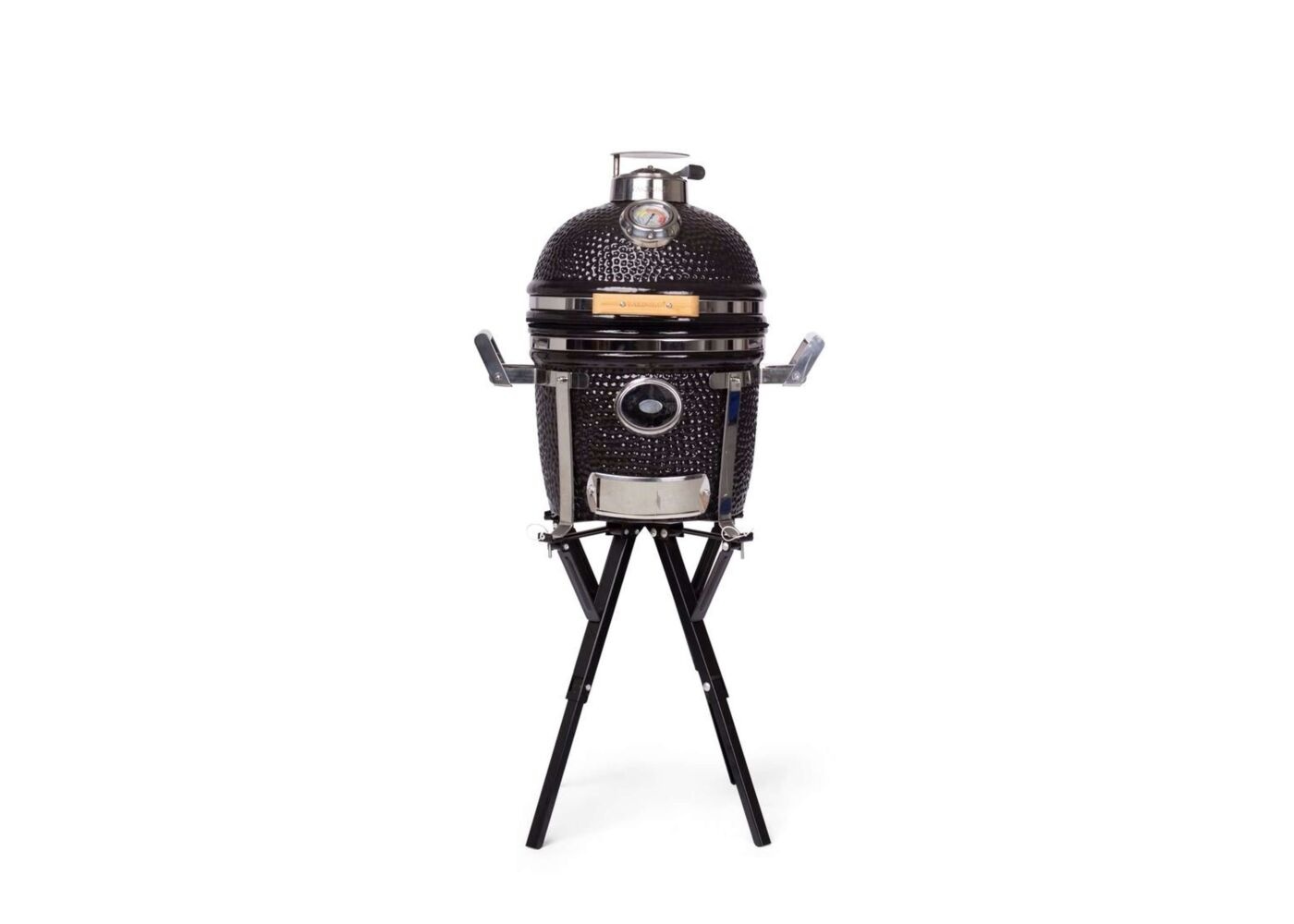 Kamado Barbecue 13 Inch Compact | Houtskool BBQ - met Draagbaar Onderstel