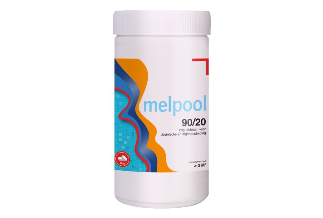 Melpool Chloortabs / Chloortabletten 20 Grams 1 Kg
