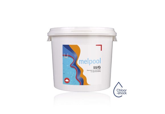 Melpool Chloorgranulaat 55 chloorshock 5 kg