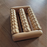 Voetmassagerol Grind - massageroller hout