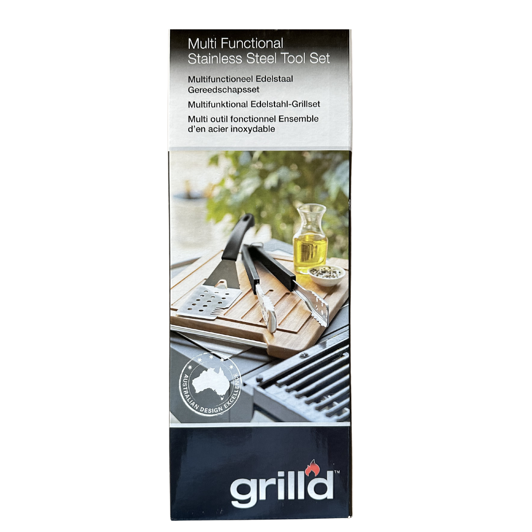 Grilld Steel Tool Set