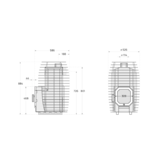 Huum saunakachel Hive Flow