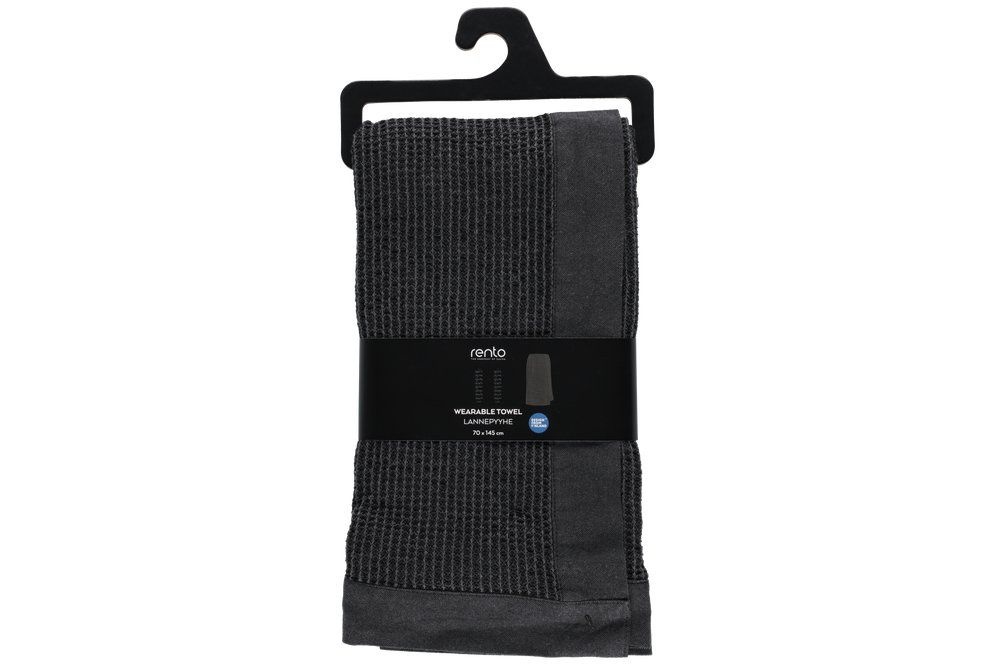 Rento Heupdoek Kenno 70x145 cm zwart/grijs