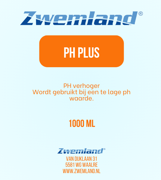 Zwemland pH Plus 1 Liter