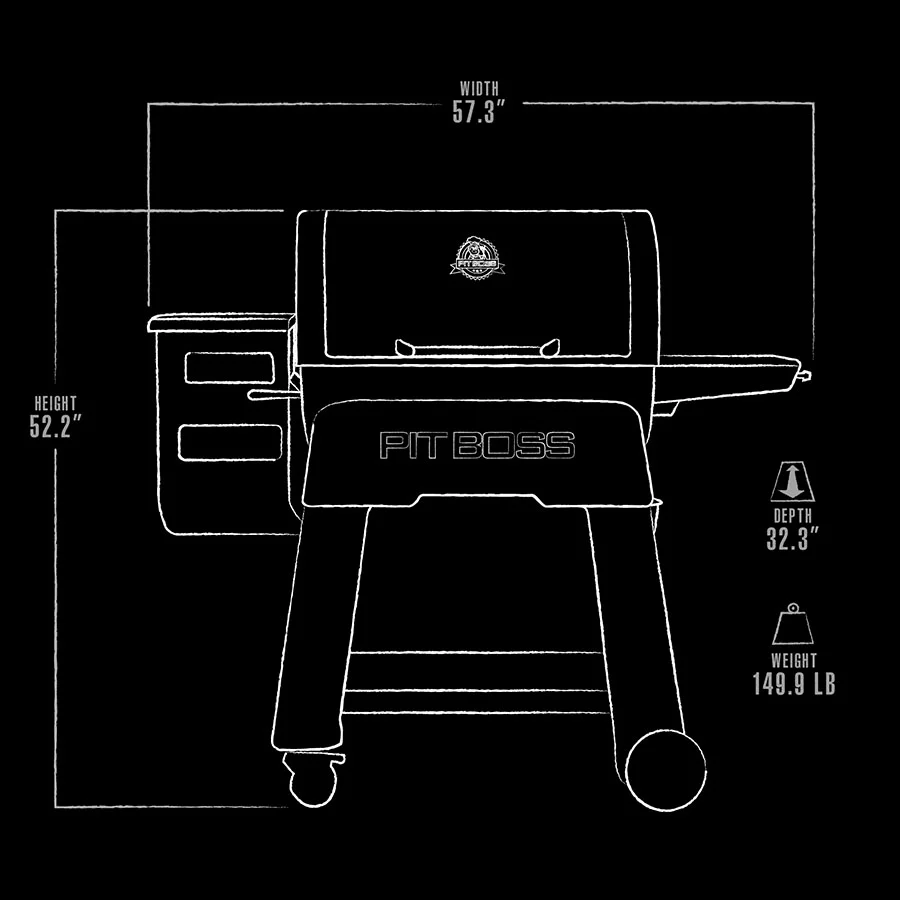Pit Boss Competition Series 1250 - Pellet BBQ