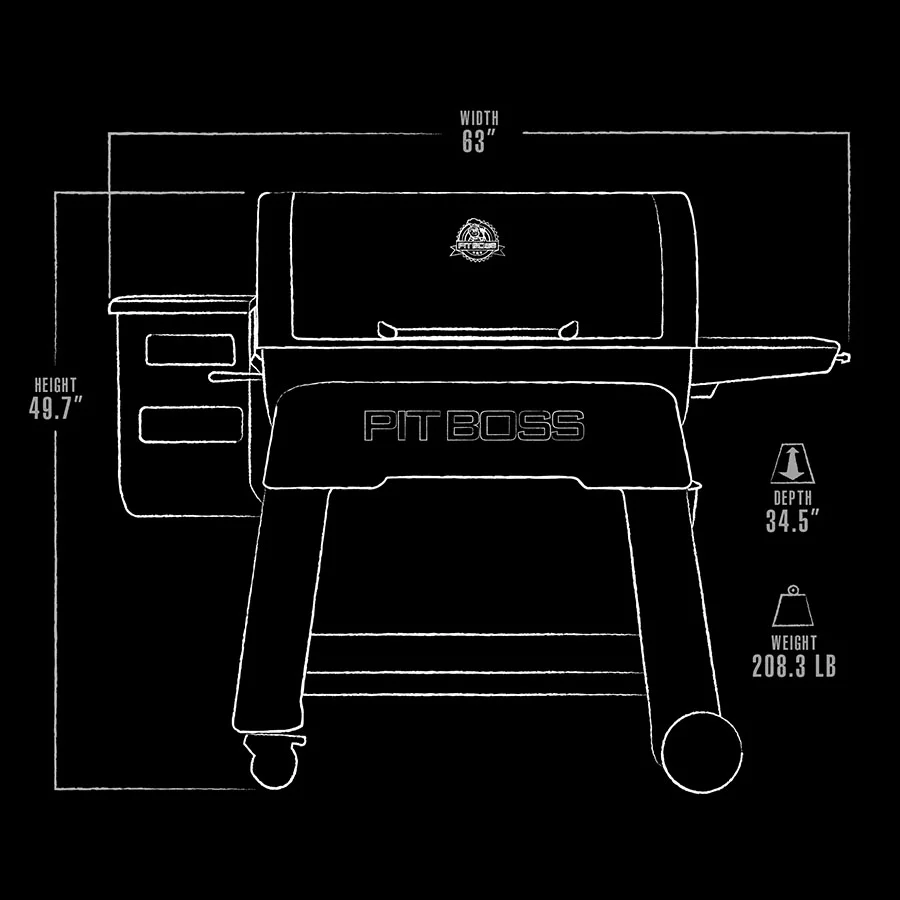 Pit Boss Competition Series 1600 - Pellet BBQ