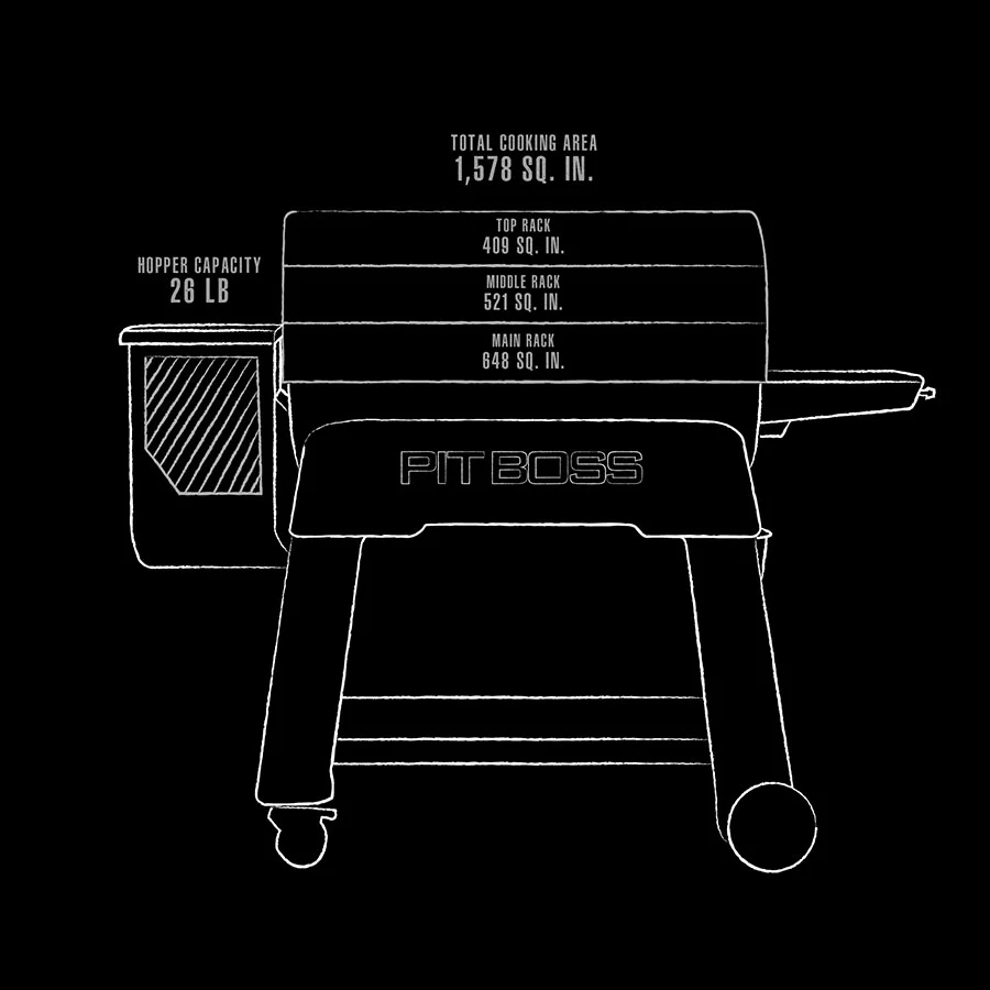 Pit Boss Competition Series 1600 - Pellet BBQ