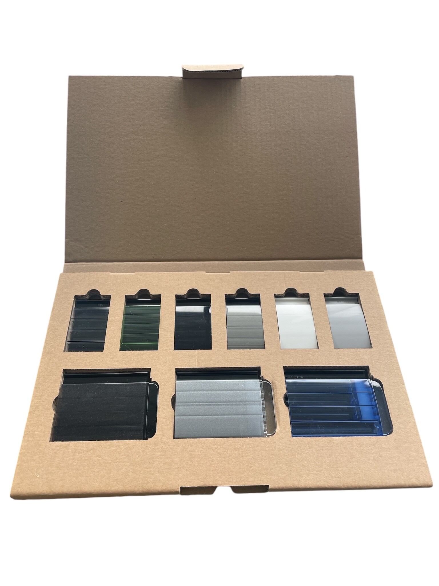 Zwemland  staaltjes sample lamellen