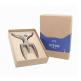 Brushed Fork & beechwood base