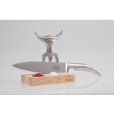 Tridens Brushed Fork & Goyon-Chazeau cutting set
