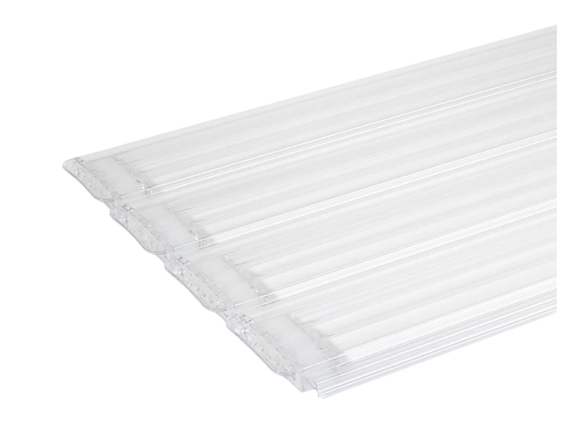 Zwemland Lamellen Polycarbonaat Transparant