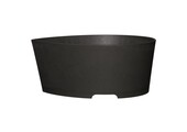 Rento Pisara wasbak 8,5 L zwart