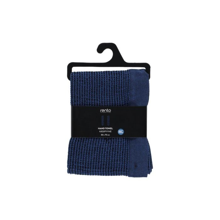 Rento Handdoek Kenno 50x70 cm donkerblauw