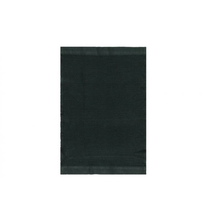 Rento Handdoek Kenno 50x70 cm Zwart / Donker groen