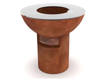 fiQ Vuurschaal Plancha Barbecue Extra Large - Incl. Onderstel