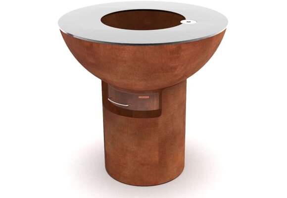 fiQ Vuurschaal Plancha Barbecue Extra Large - Incl. Onderstel