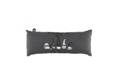 Rento Sauna Kussen ''Hanging out with my gnomies'' 55x22 cm | Grijs