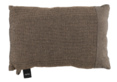 Rento Kenno Kussen XL 50x33 cm | Zwart/Bruin