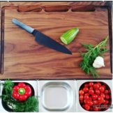 Big Cuttworxs Infinity Snijplank zwart notenhout