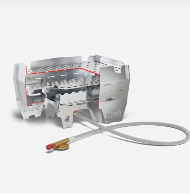 Skotti Mini - Houtskool of Gas grill