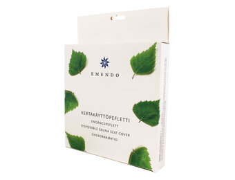 Emendo Wegwerp sauna Seat cover - 25 stuks