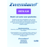 Zwemland Crystal Clear 5L - Voor helder water