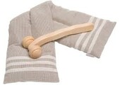 Emendo Tarwe nekkussen  14 x 50 cm - incl. massagerol