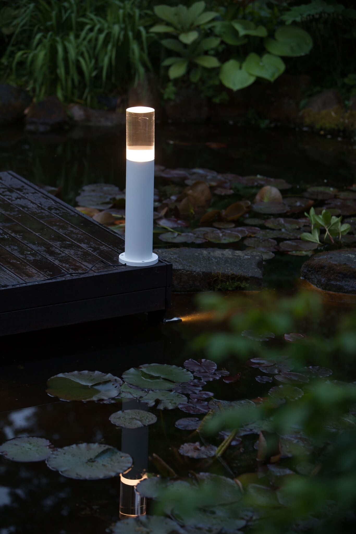 Heissner spot tuinlamp 7W warm wit metaal