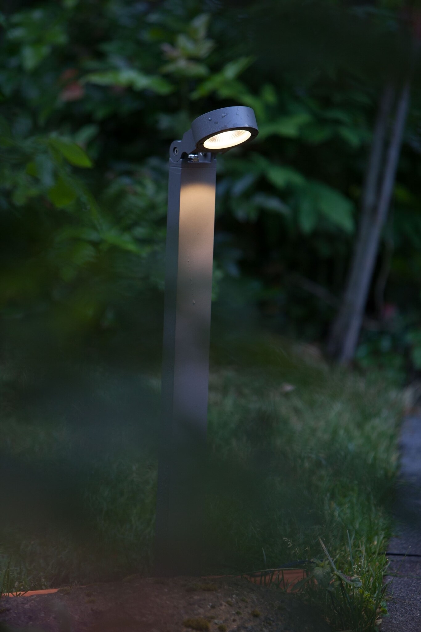 Heissner spot tuinlamp 5W warm wit metaal