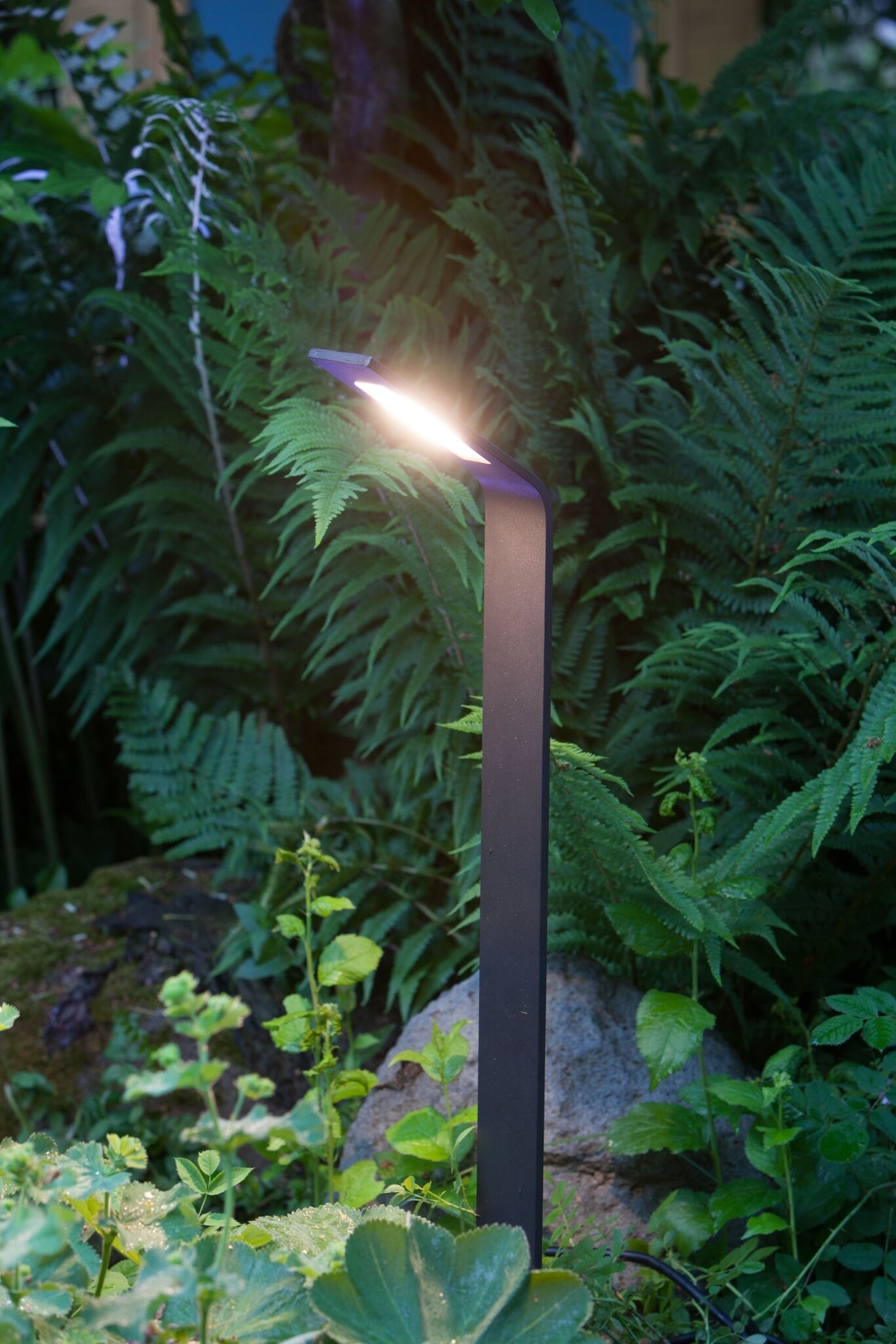 Heissner tuinlamp 4W warm wit metaal