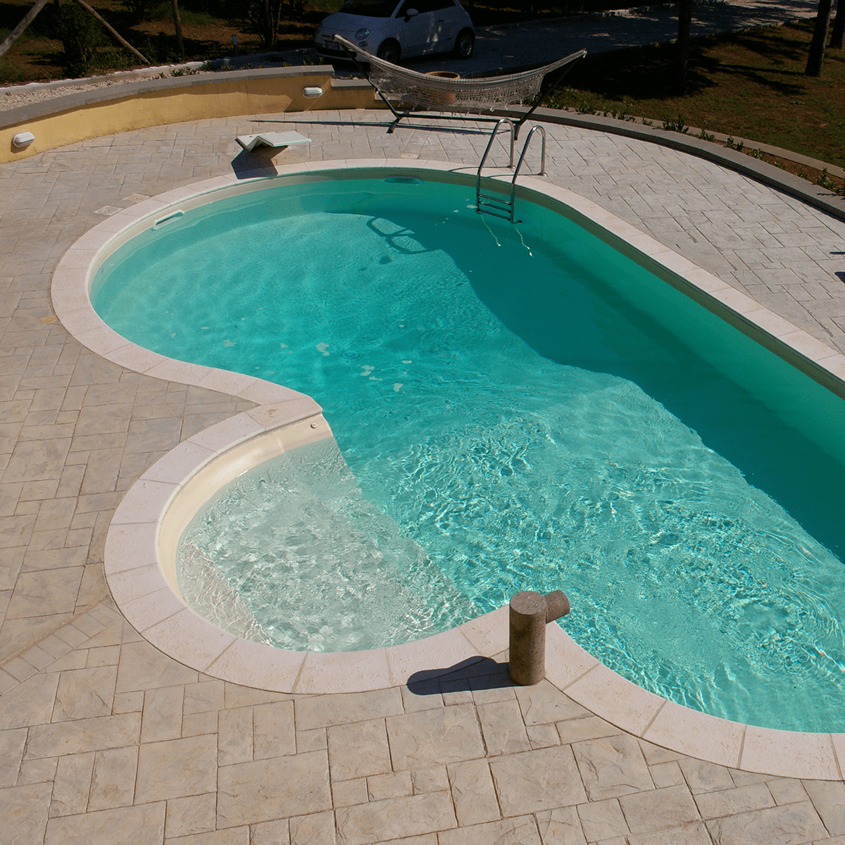 Elbe Sbg 150 Gewapende Zwembadfolie Zand