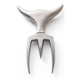 Brushed Fork & beechwood base