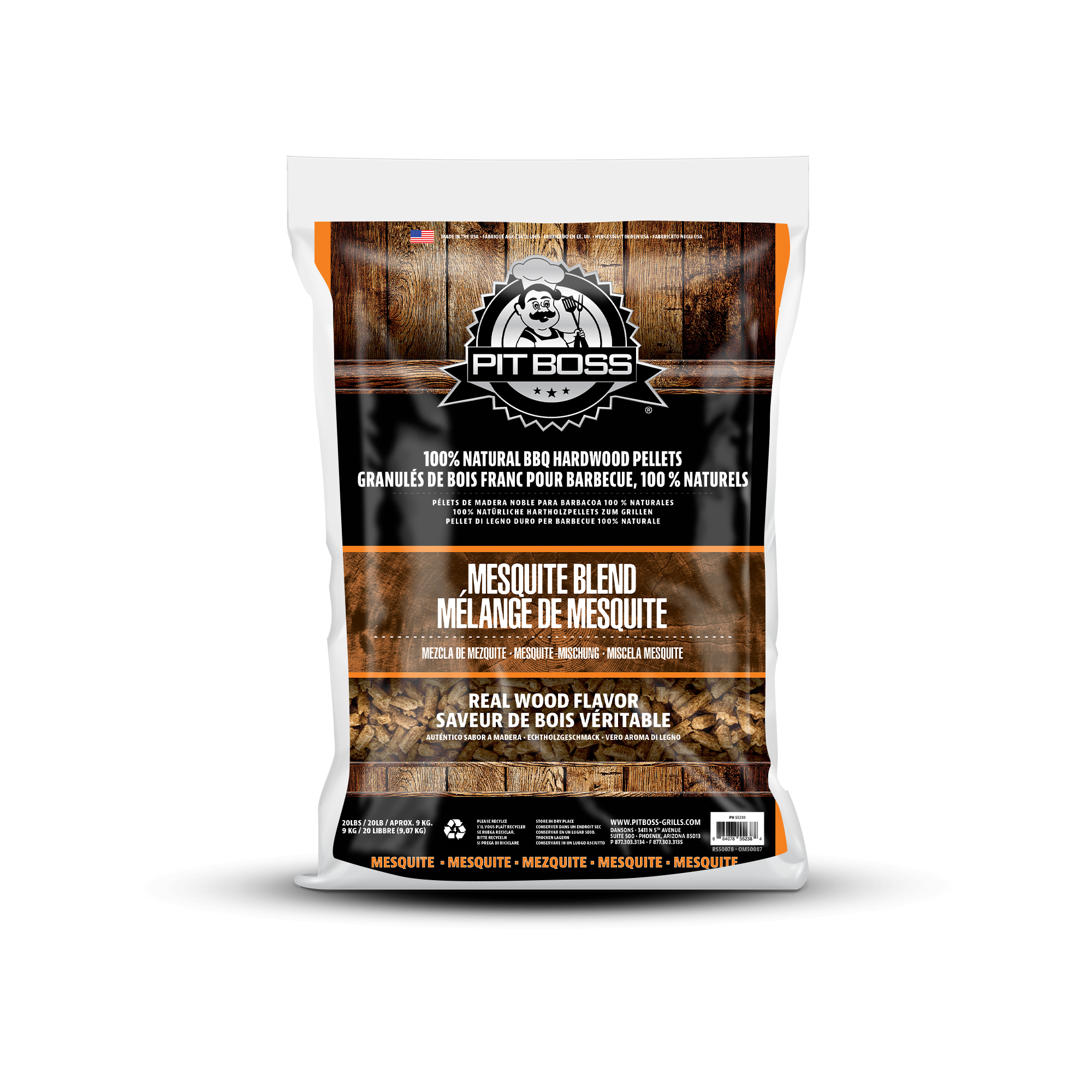 Pit Boss Hout Pellets Barbecue Mesquite Blend - 9kg