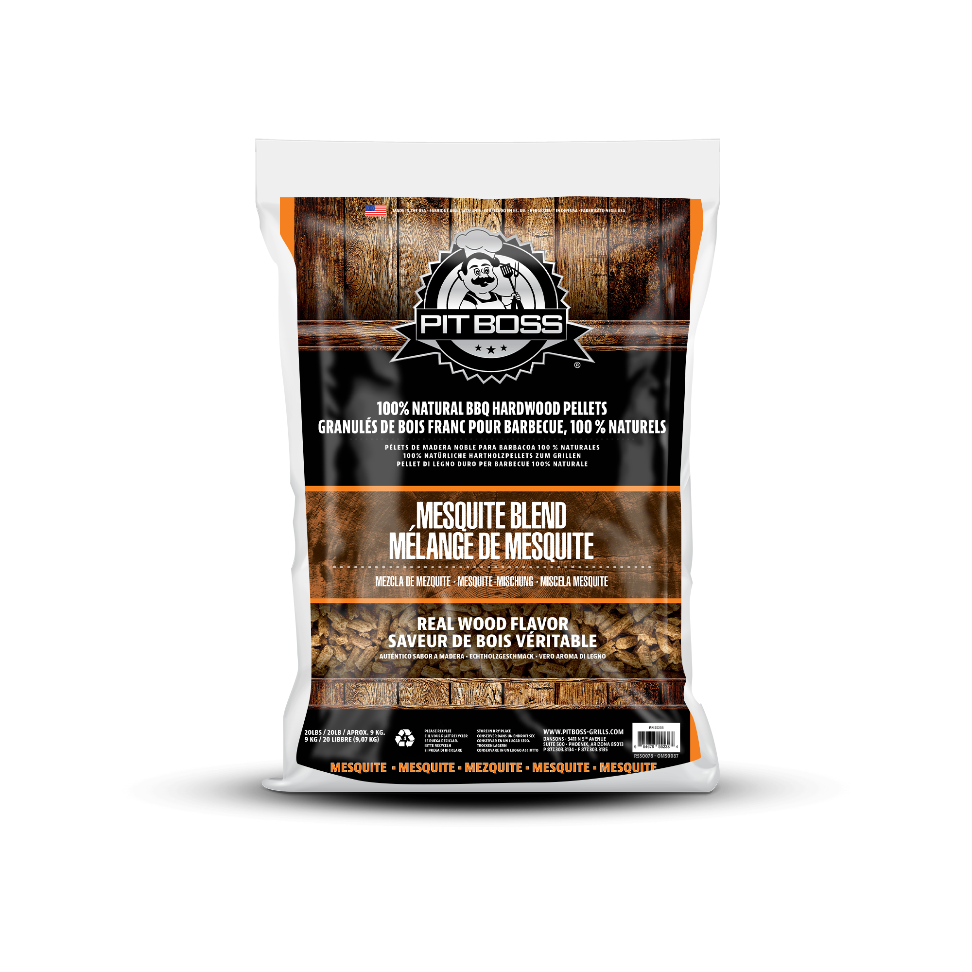 Pit Boss Hout Pellets Barbecue Mesquite Blend - 9kg