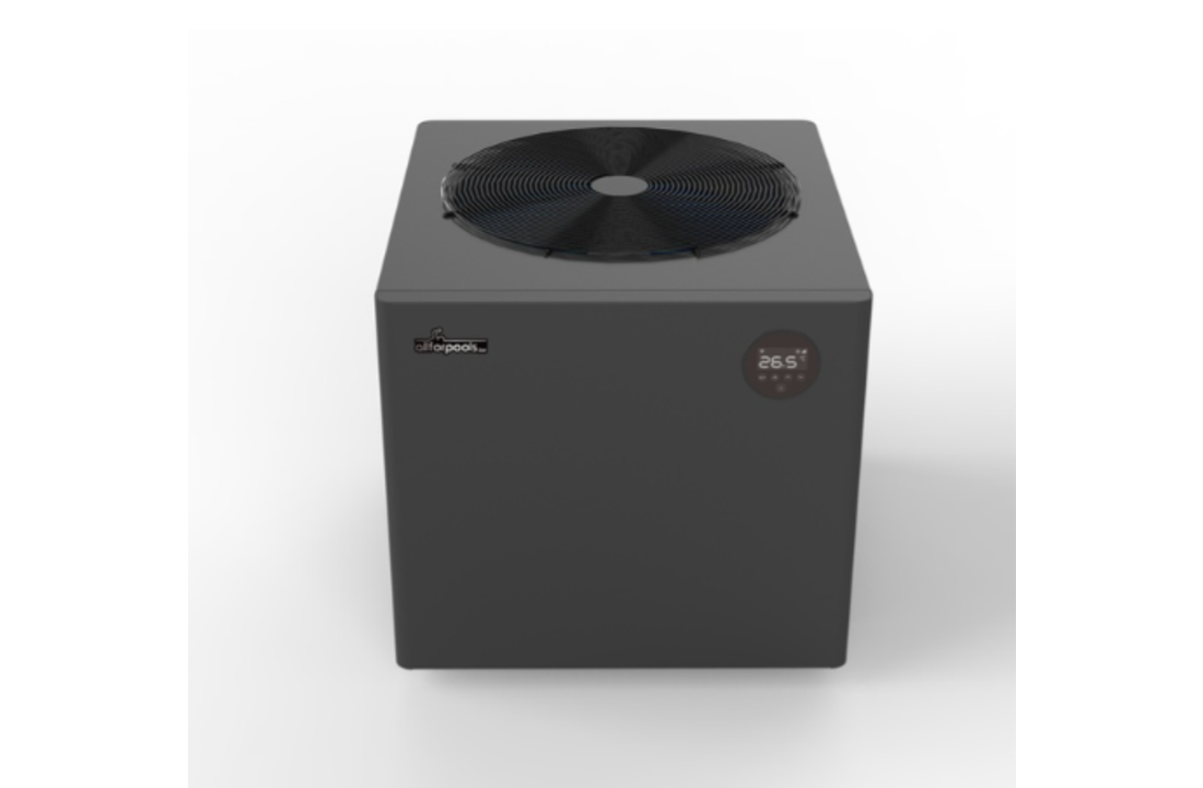 AllForPools Full Inverter Warmtepomp Verticaal- TITANIUM