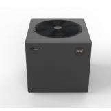 AllForPools Full Inverter Warmtepomp Verticaal- TITANIUM