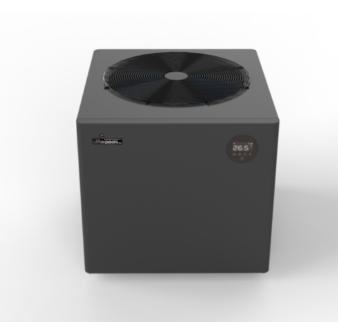 AllForPools Full Inverter Warmtepomp Verticaal- TITANIUM