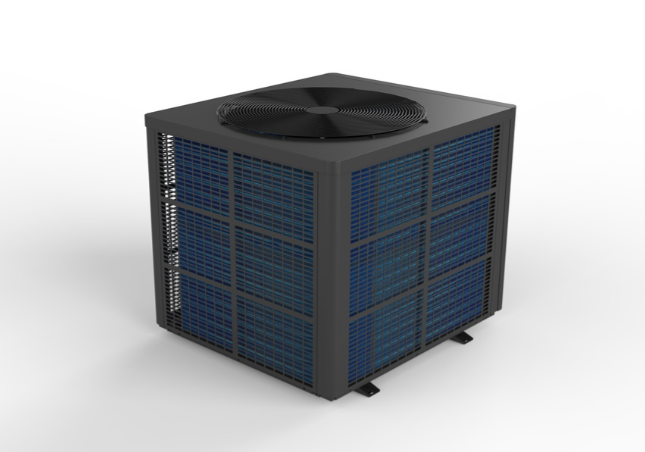 AllForPools Full Inverter Warmtepomp Verticaal- TITANIUM