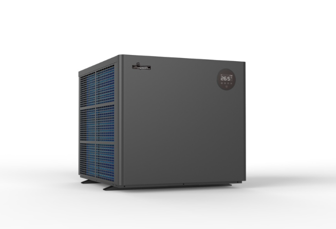 AllForPools Full Inverter Warmtepomp Verticaal- TITANIUM