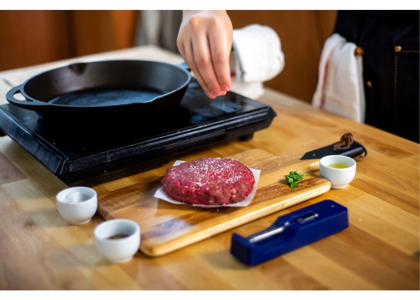 MeatStick Mini X Set - Draadloze vlees thermometer met lader