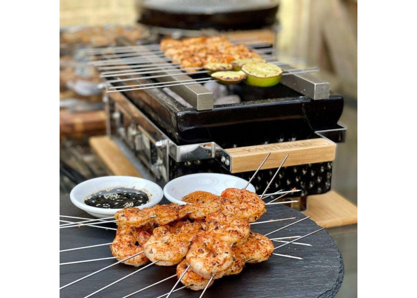 Yakiniku Shichirin Tafelgrill Rechthoekig - Houtskool BBQ