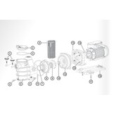 Hayward Superpool motorhuis bouten