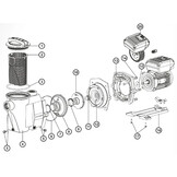 Hayward Superpool II VSTD impeller