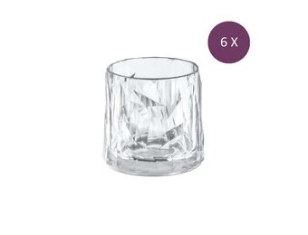 Koziol superglas club No. 02 Tumbler 250 ml set van 6 stuks