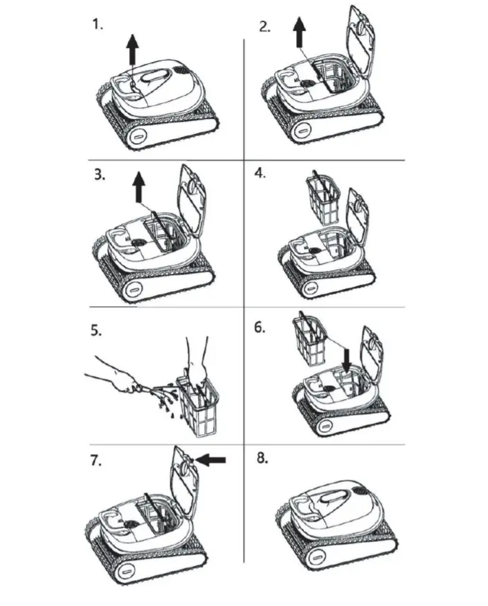 Flotide automatische zwembadrobot XR2