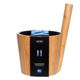Rento Sauna Emmer bamboe duo zwart