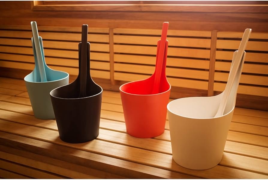 Rento Pisara Sauna Emmer Set oranje