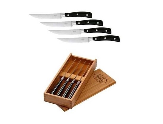 Rosle BBQ Accessoire Steak Messenset Set van 4 Stuks