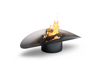 Höfats Ellipse Vuurschaal Cortenstaal