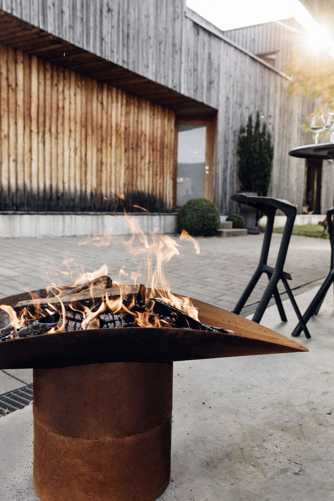 Höfats Ellipse Vuurschaal Cortenstaal 1100 x 570 x 360 mm